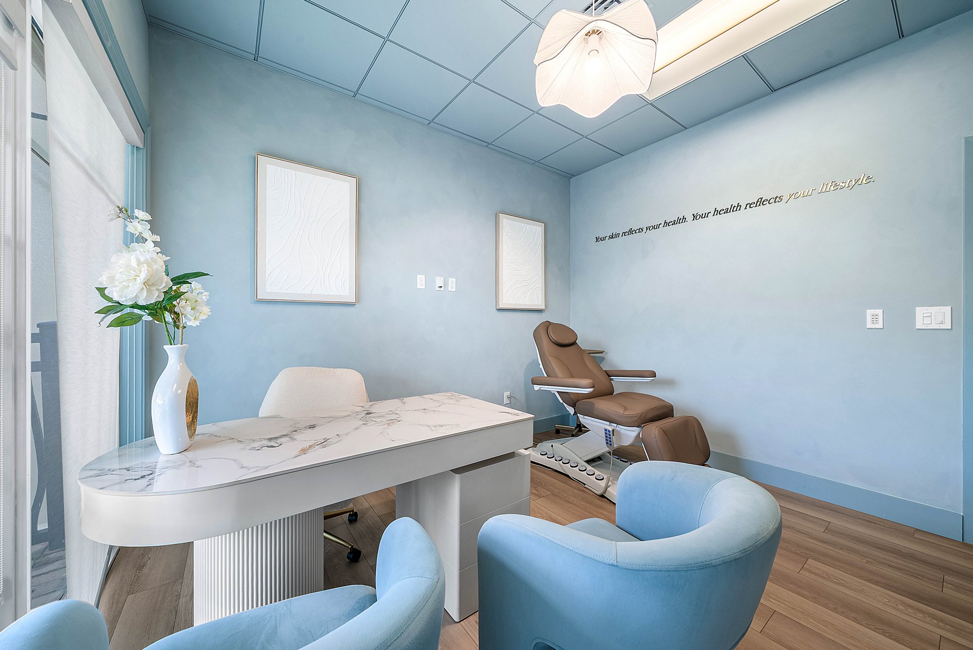 Consultation room at Delray Skin